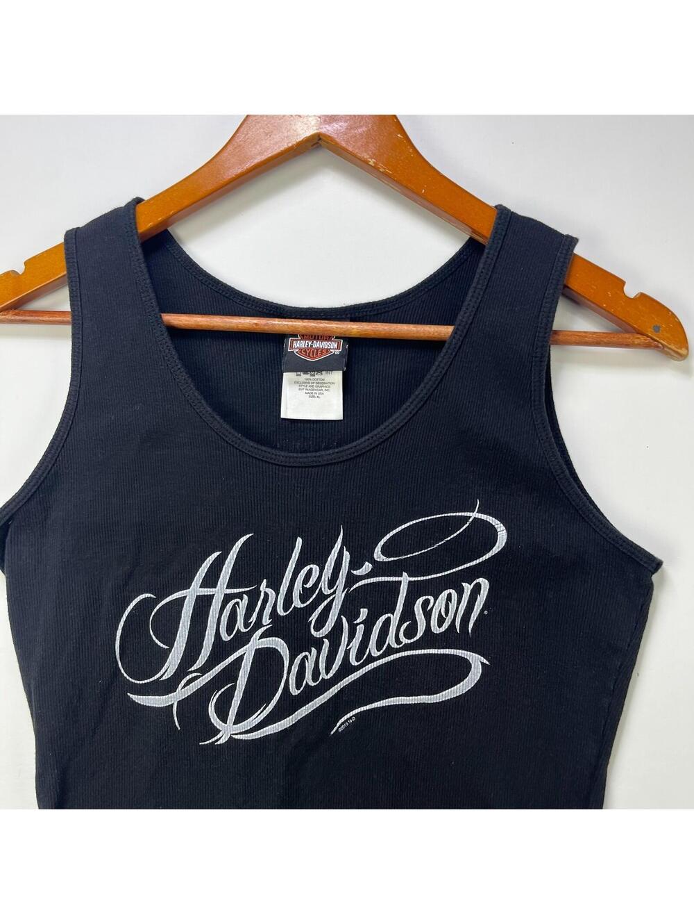 Vintage Harley Davidson Y2K Tank Top Womens XL Belize - Picture 2 of 8